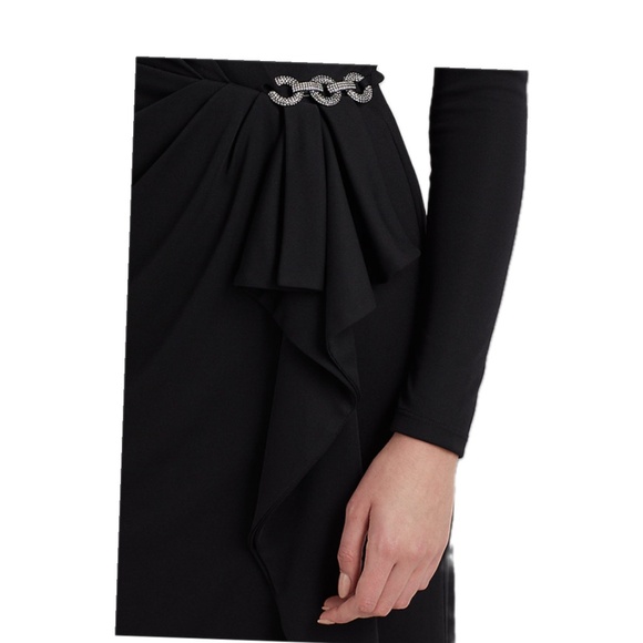 Ralph Lauren NWT Black Evening Gown - Picture 3 of 8